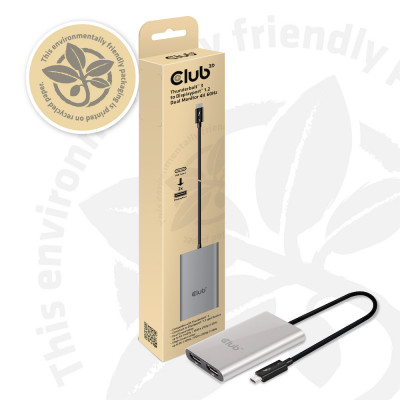CLUB3D CSV-1577 répartiteur vidéo