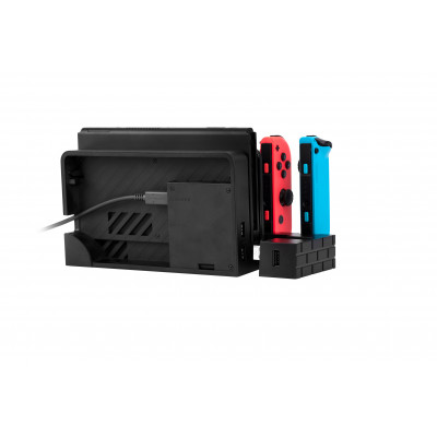 EgoGear - SCH30 Charging and Storage Station Black for Nintendo Switch, Switch OLED