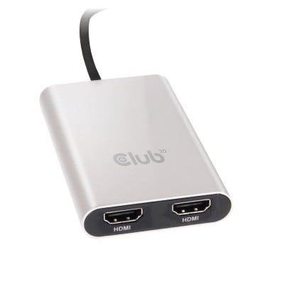 CLUB3D CSV-1574 répartiteur vidéo 2x HDMI